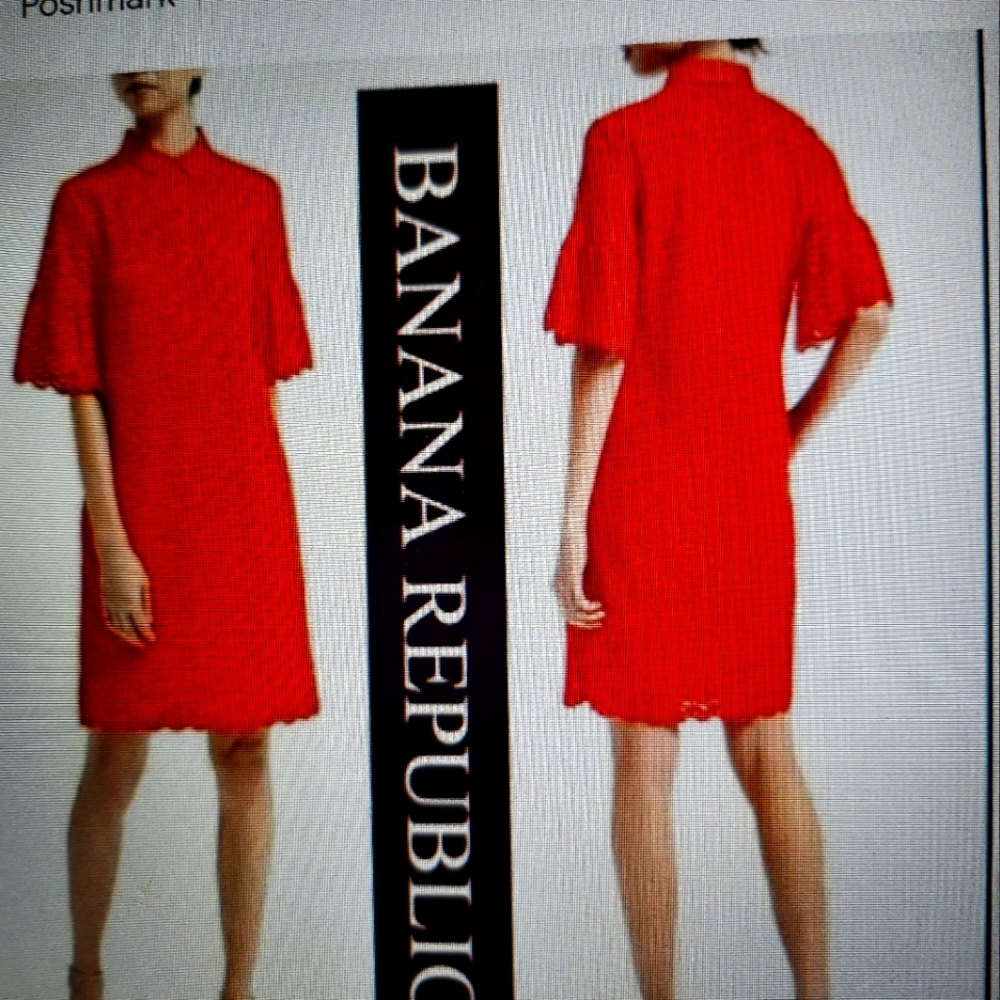 Banana republic Women's dress lace polo